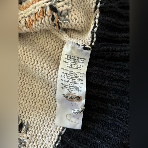 Anthropologie Pilcro Horse Graphic Cardigan Sweater Rare Find Size M - Picture 11 of 12